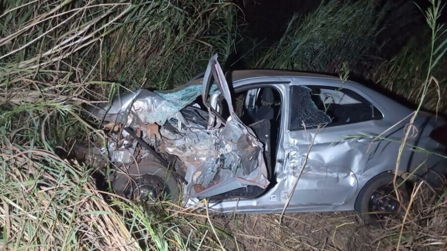 Imagem de compartilhamento para o artigo Acidente entre carreta e carro deixa criança em estado grave na BR-060 em MS da MS Todo dia